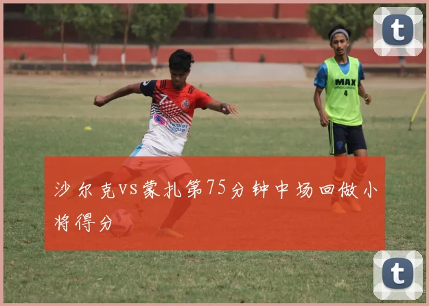 沙尔克vs蒙扎第75分钟中场回做小将得分